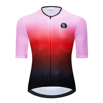 

Pro Non-Neck Racing Fit Cycling Jersey Short Sleeves Summer Team Bike Clothing