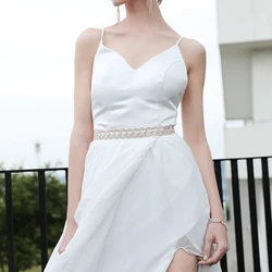 Crystal Rhinestone Wedding Belt Vintage Rose Gold Women Bridal Belt Sash for Wedding Gown Party Prom Accessories In Stock