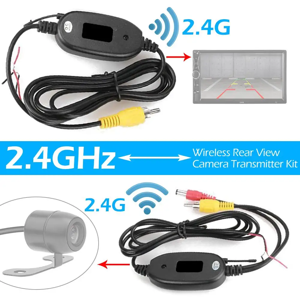 Hot Sale Rear View Camera Video Cable 6m RCA Video Cable 2.4GHz