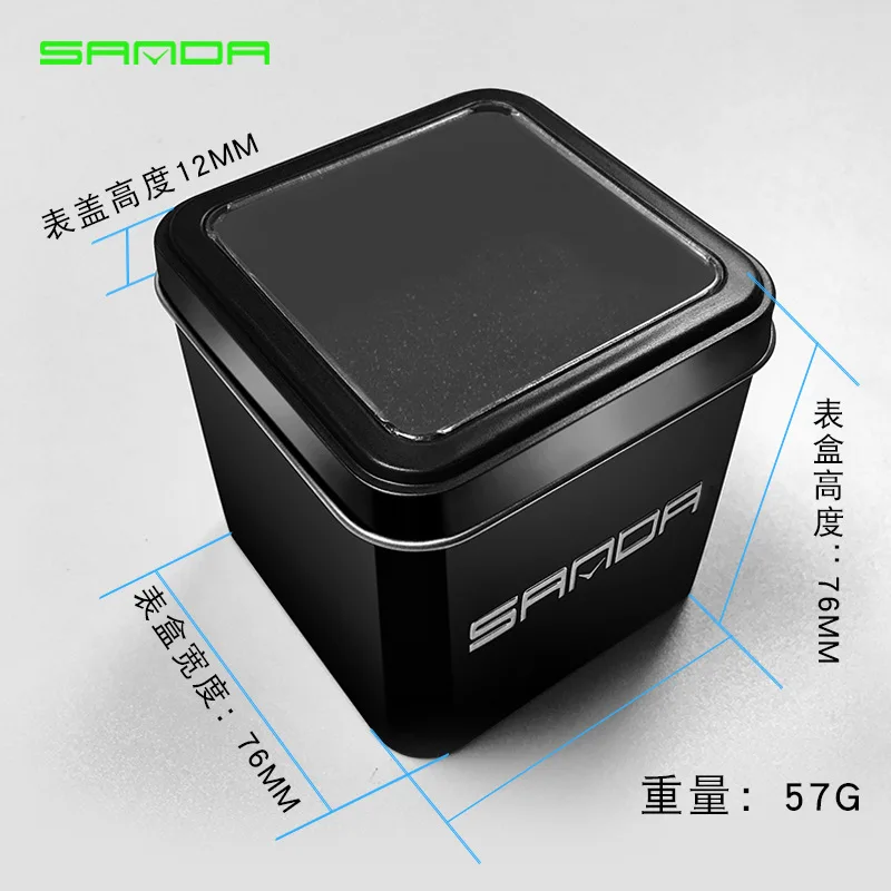 

SANDA Brand Origional Product Hot Selling Exquisite Plastic Packaging Box Whole Set Watch Box Square...