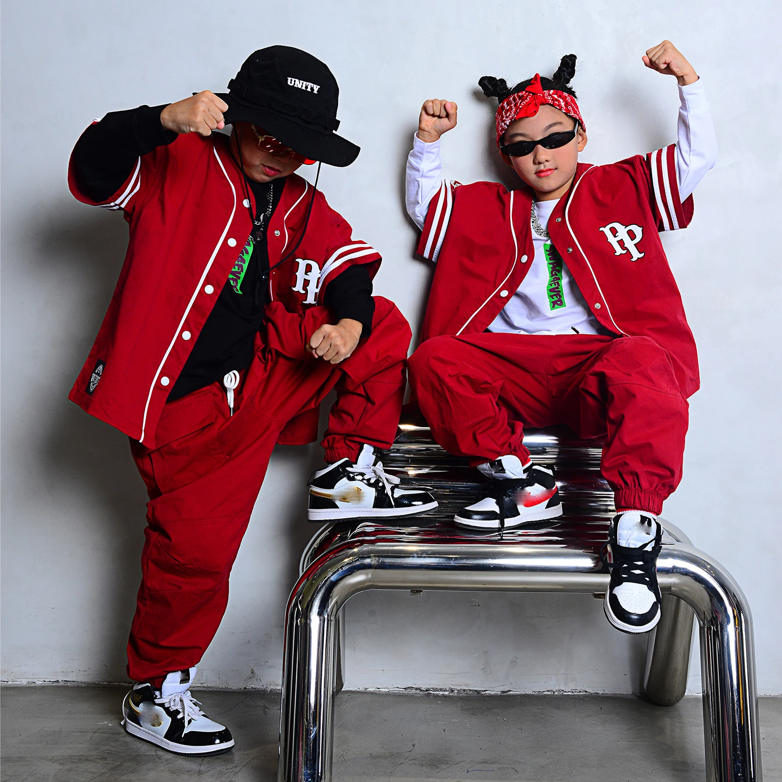 Kids Hip Hop Dance Clothes Jazz Street Dance Wear Festival Outfits