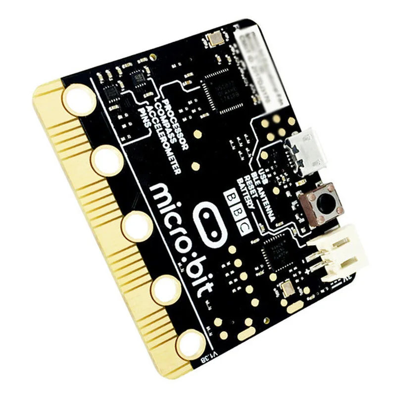 Микроконтроллер модуль Плата с светодиодный дисплей компас с Bluetooth 5 см x 4 см прочный