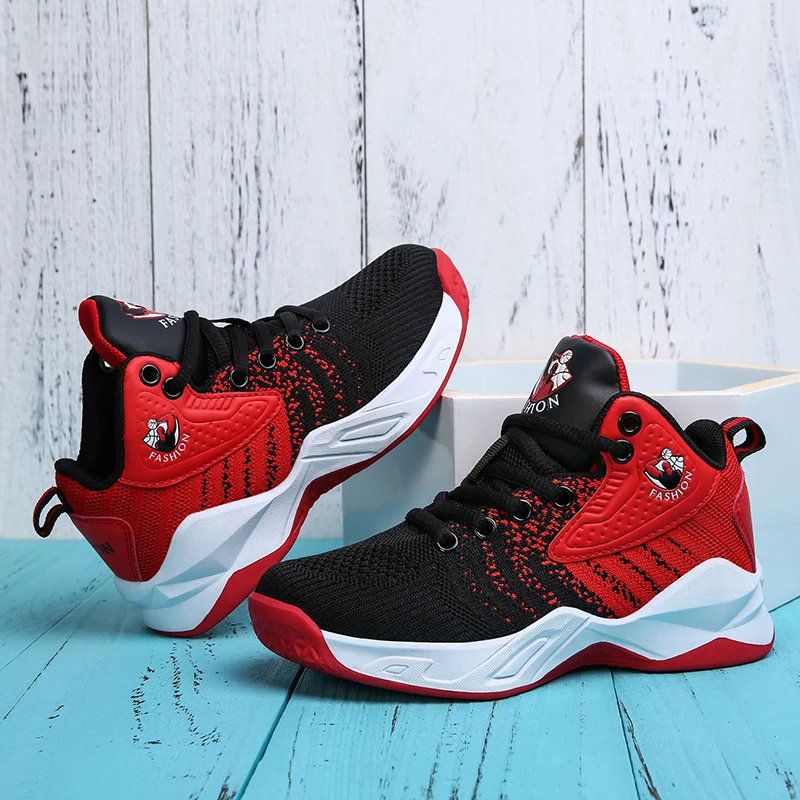 

High-top Jordan Basketball Shoes Cushioning Jordan Shoes Kids Boys Sneakers Basketball Sports Shoes Teenager Training Boots