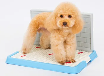 

M8 Dog Toilet Golden Hair Urinal Large Urinary Basin Medium Flushing Potty Pet Automatic Supplies