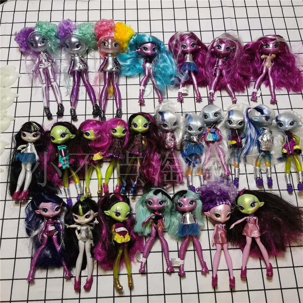 Yuna pmonster doll Novy Star doll 20 cm long hair clothes DIY toy
