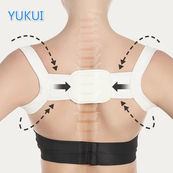 

YUKUI Back Posture Corrector Therapy Corset Spine Support Belt Lumbar Back Posture Correction Bandage For Men Women