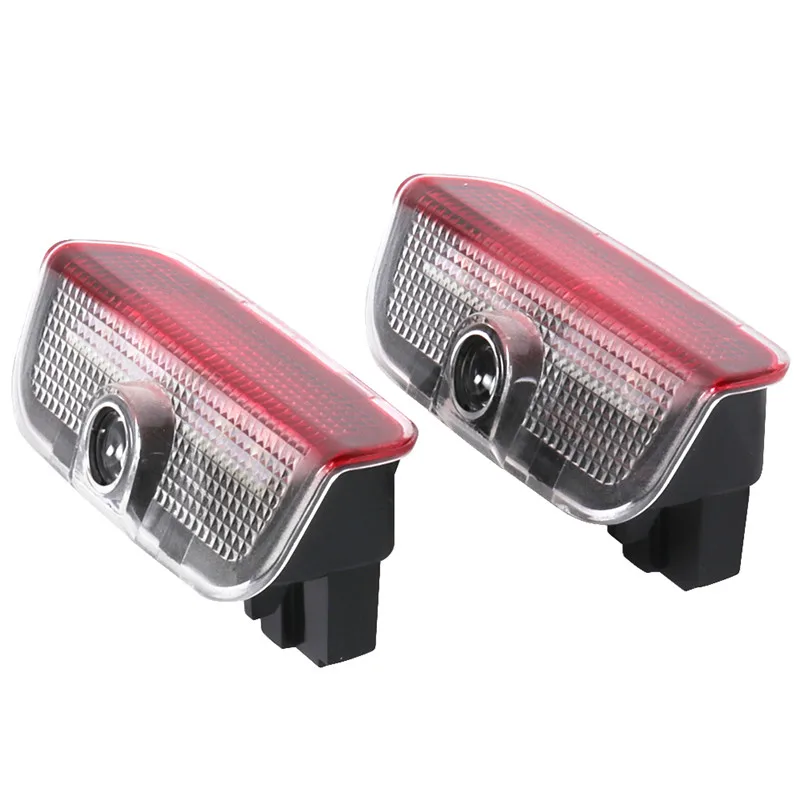 2X LED 3D Car Door Laser Ghost Shadow Lamp Logo Projector Light For Porsche Cayenne Boxster Cayman Macan 911 S3 S4 Carrera4
