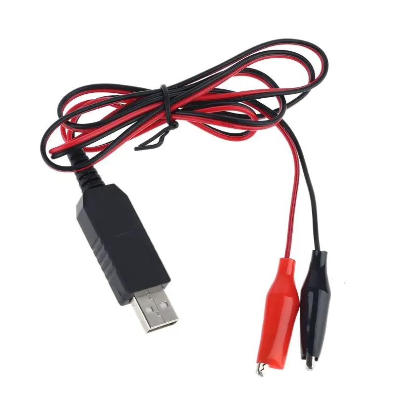 USB DC5V to 3V Power Supply Cable Step-down Replace 2x AA AAA Battery Eliminator