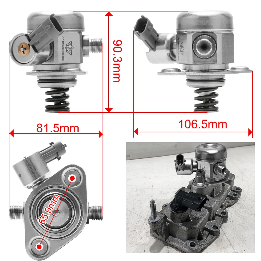 Насос высокого давления OEM механический для Ford Focus Fiesta Galaxy Volvo V40 V60 V70 0261520140 BM5G9D376BB BM5Z9350AFC
