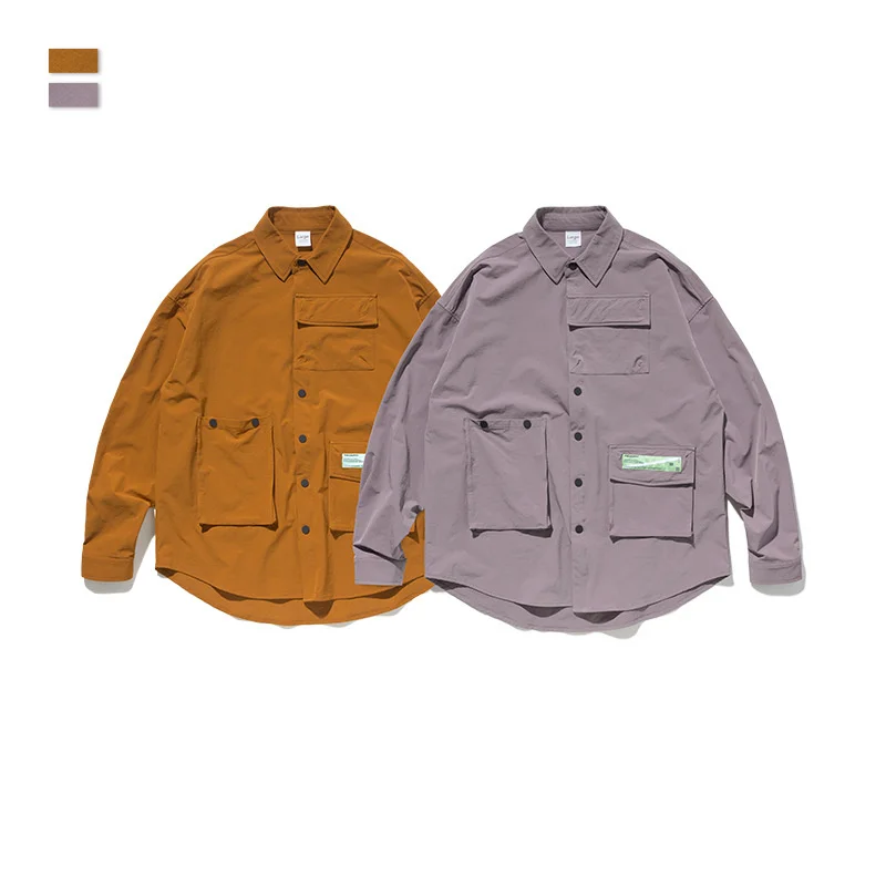 Cooo Coll Men Women Shirt Fashion Hip Hop Streetwear Kanye West Basis Casual Retro Shirts Harajuku Long Sleeve Tops Clothes