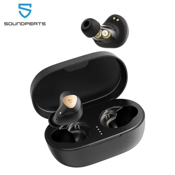 

SoundPEATS Truengine 3 SE True Wireless Earbuds Bluetooth Dual Mic CVC 8.0 aptX Dual Dynamic Drivers with Crossover Smart Touch