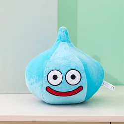 Jogo dragão quest sorriso slime brinquedos de pelúcia dos desenhos animados anime bonito animais de pelúcia bonecas macias brinquedos crianças aniversário presente de natal