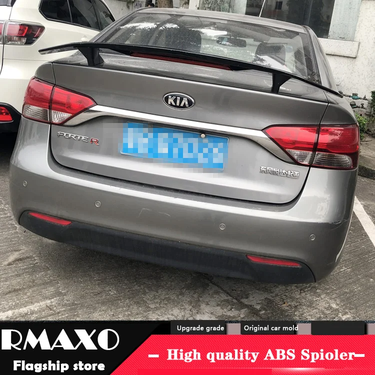 Спойлер для Forte K3 2006-2018 KIA TF высококачественный спойлер из АБС-материала заднее