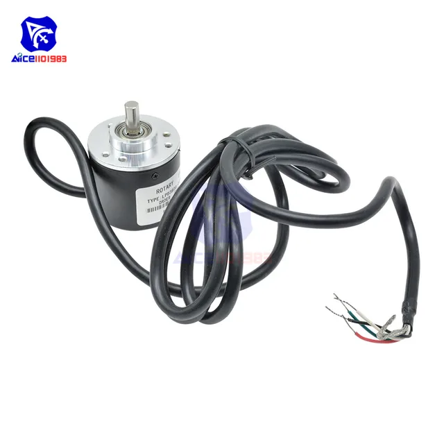 Encoder Rotativo Incrementale 600P/R - 5-24V, AB 2 Fasi, Albero 6mm - Foto 7