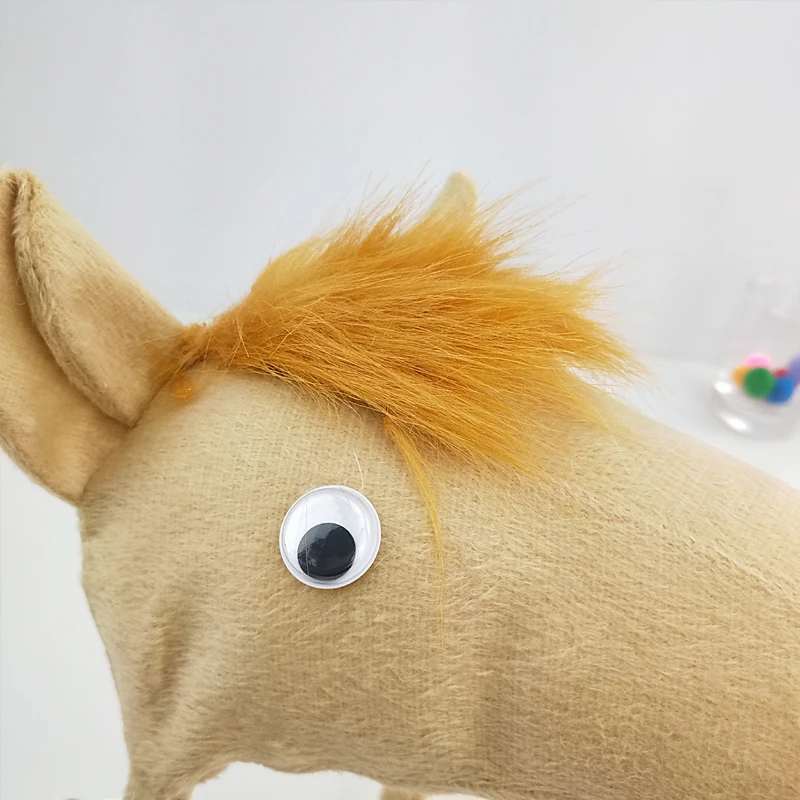 Adult Animal 3D Horse Headband Bow Tie Tail Cosplay Costume Set Performance Props Party Christmas Halloween Costume for Kids