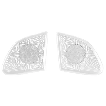 

Car o Speaker Tweeters Cover Trim Sticker for Volvo XC60 2009-2017 Car Interior Accessories Stainless Steel
