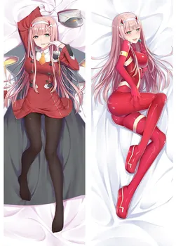 

Japanese Anime Darlin in the Franxx Zero Two Sexy Girl Pillow Cover Hugging Body Pillowcase Dakimakura Pillow Case cover