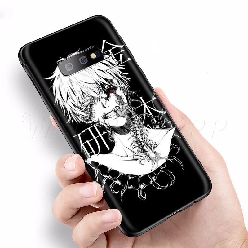 Webbedepp анимэ Tokyo Ghoul, чехол для samsung Galaxy S7 S8 S9 S10 Edge Plus Note 10 8 9 A10 A20 A30 A40 A50 A60 A70