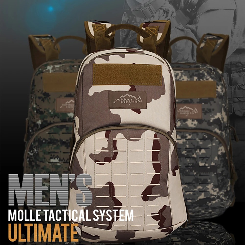 Тактический Рюкзак Molle 8L, армейский военный Штурмовой Рюкзак, походный рюкзак для походов, охоты, кемпинга, бега, камуфляжная сумка