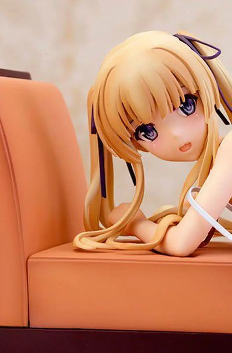 13 5 см аниме Saenai Heroine No Sodatekata Eriri Спенсер Sawamura диван сексуальные девушки ПВХ экшн
