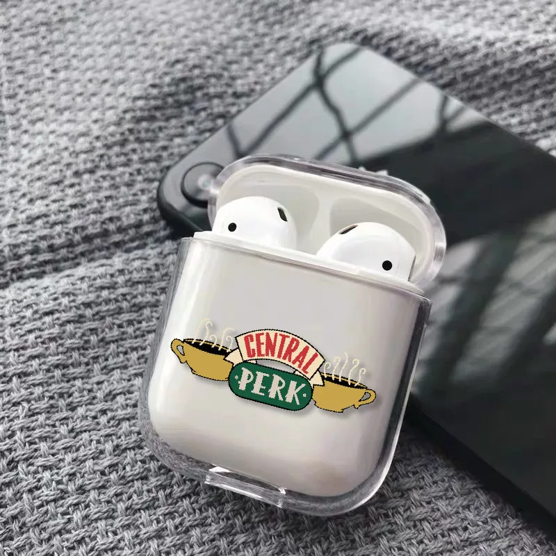 18 Tv Friends чехол для наушников для Apple iPhone, зарядная коробка для AirPods Pro, жесткий прозрачный защитный чехол, аксессуары - Цвет: 18