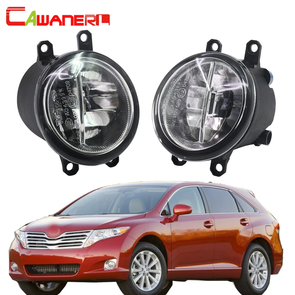 Cawanerl для Toyota Venza 2009-2012 автомобильный Стайлинг H11 светодиодный туман светильник