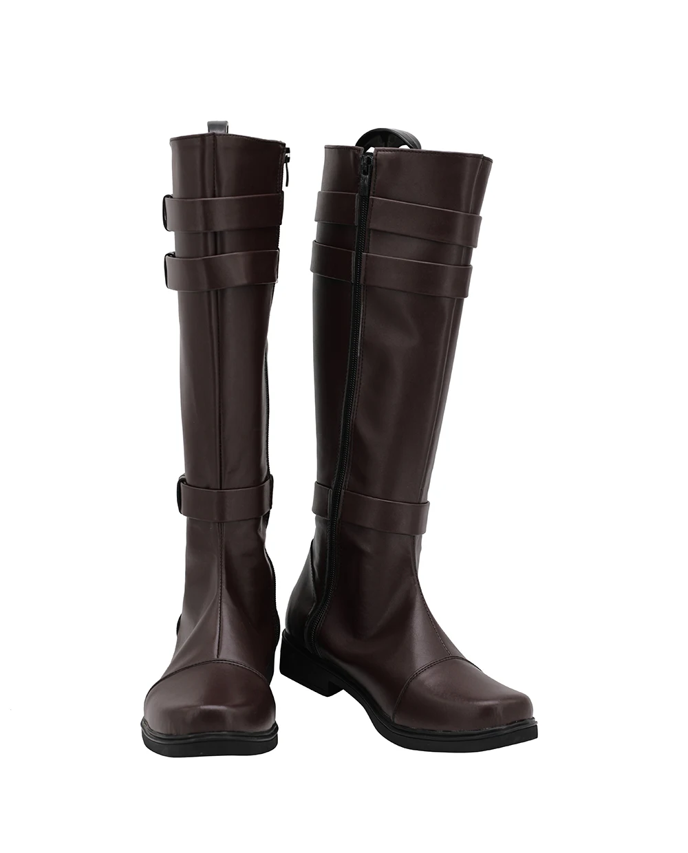 Jedi Knight Obi-Wan Kenobi Cosplay Boots Brown Leather Shoes Custom Made Any Size for Unisex (2)