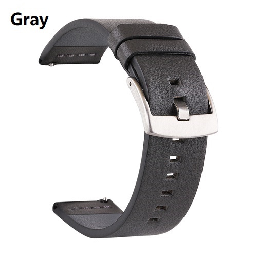 22mm Leather Straps Watchband Wristband For Samsung Gear S3 S2 Sport/For Huawei Watch GT 2 42 46 GT2 Honor Magic Wriststrap