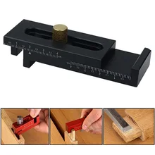 Woodworking Feeler Ruler Saw Seam Gauge Saw Slot Adjuster Regulator Tool