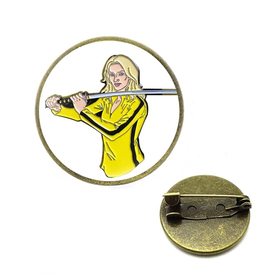 Модная игрушка Pussy wagon брошь из фильма &quotKill Bill&quot аксессуары для рюкзака с буквами