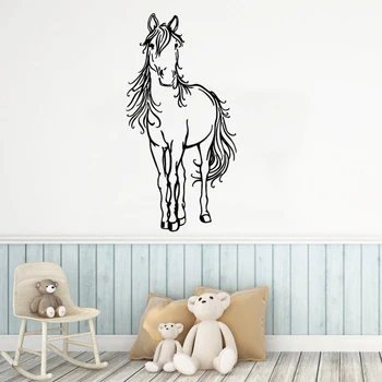 

NEW horse Wall Stickers Personalized Creative For Kids Rooms Decoration Wall Decal Home Decor