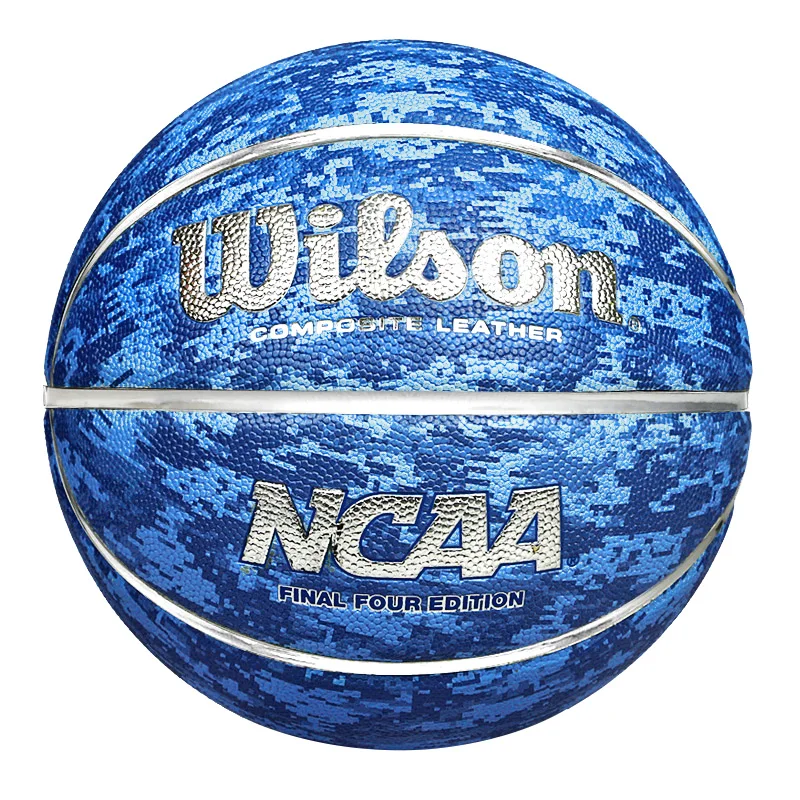 Wilson для баскетбола, высокое качество, мяч Официальный Размер 7/5, искусственная кожа, для улицы, для тренировок, надувной для баскетбола baloncesto - Цвет: WTB1233S-size7