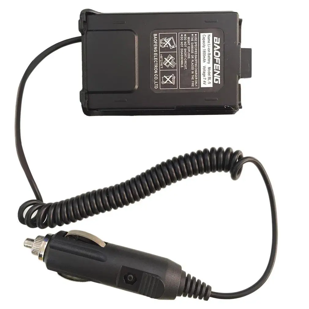 Автомобильный аккумулятор для UV-5R двухдиапазонный радио Walkie Talkie LS