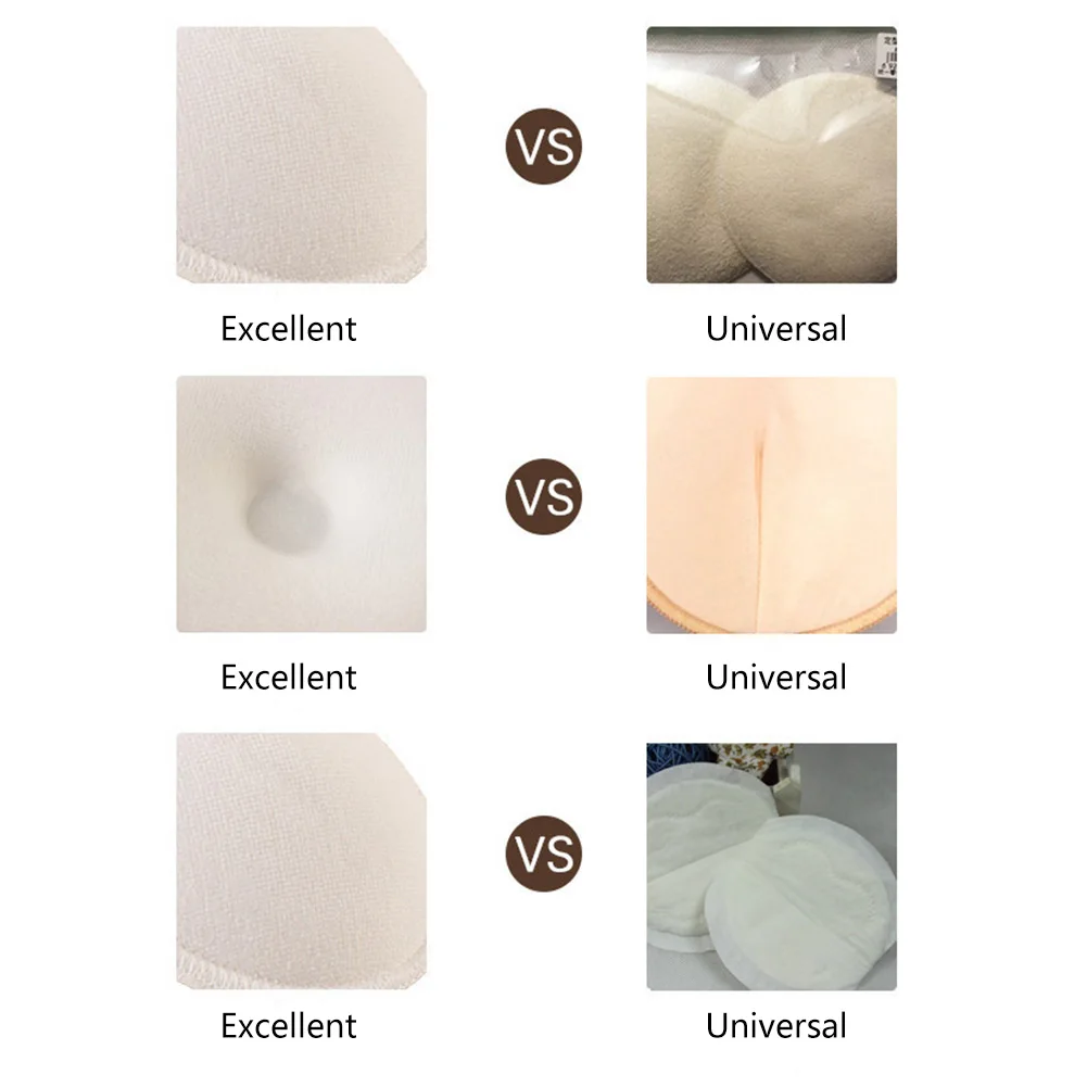 

8pcs Reusable Leak Proof Maternal Ultra Thin Soft Durable Absorbent Cloth Convenient Nursing Breathable Breast Pad Washable Milk