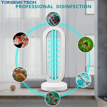 

Tongdaytech Uv light sterilizer 50W UV Disinfection Light High Ozone UVC Germicidal Lamp Kill bacterial Ozone Lamp For Dorp ship