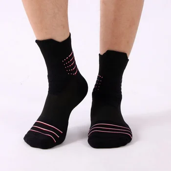 

Thick Towel Bottom Outdoor Socks Fine Cotton Socks Men\\'s Breathable Sweat-absorbent Sports Socks
