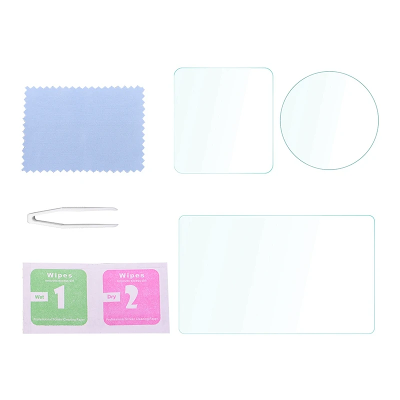 

ABKT-3Pcs/Set Tempered Glass Protector Scratch-Resistant Protective Film Camera Accessories For-Dji Osmo Action Sport Camera