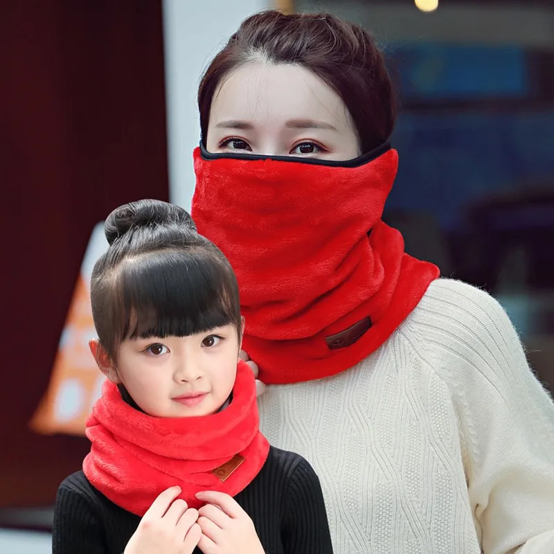 2019 Glaforny Корейская версия Осень-зима унисекс шейный платок теплый ветрозащитный шарф утолщенная дышащая велосипедная маска