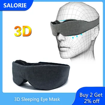

3D Sleep Mask Eye Mask for Sleep Shield Masks Sleeping Eyeshade Cover Eye Shade Patch Women Men Blindfold Travel Sleepmasker