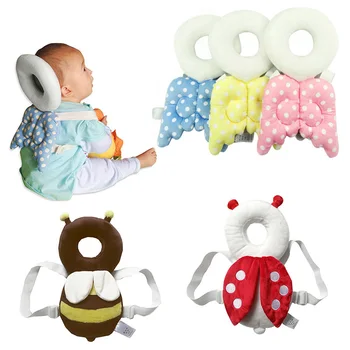 

Cute Baby Newborn Head & Back Protection Pillow Toddler Wings Drop Resistance Pad Guardian Cushion Toys Bm88