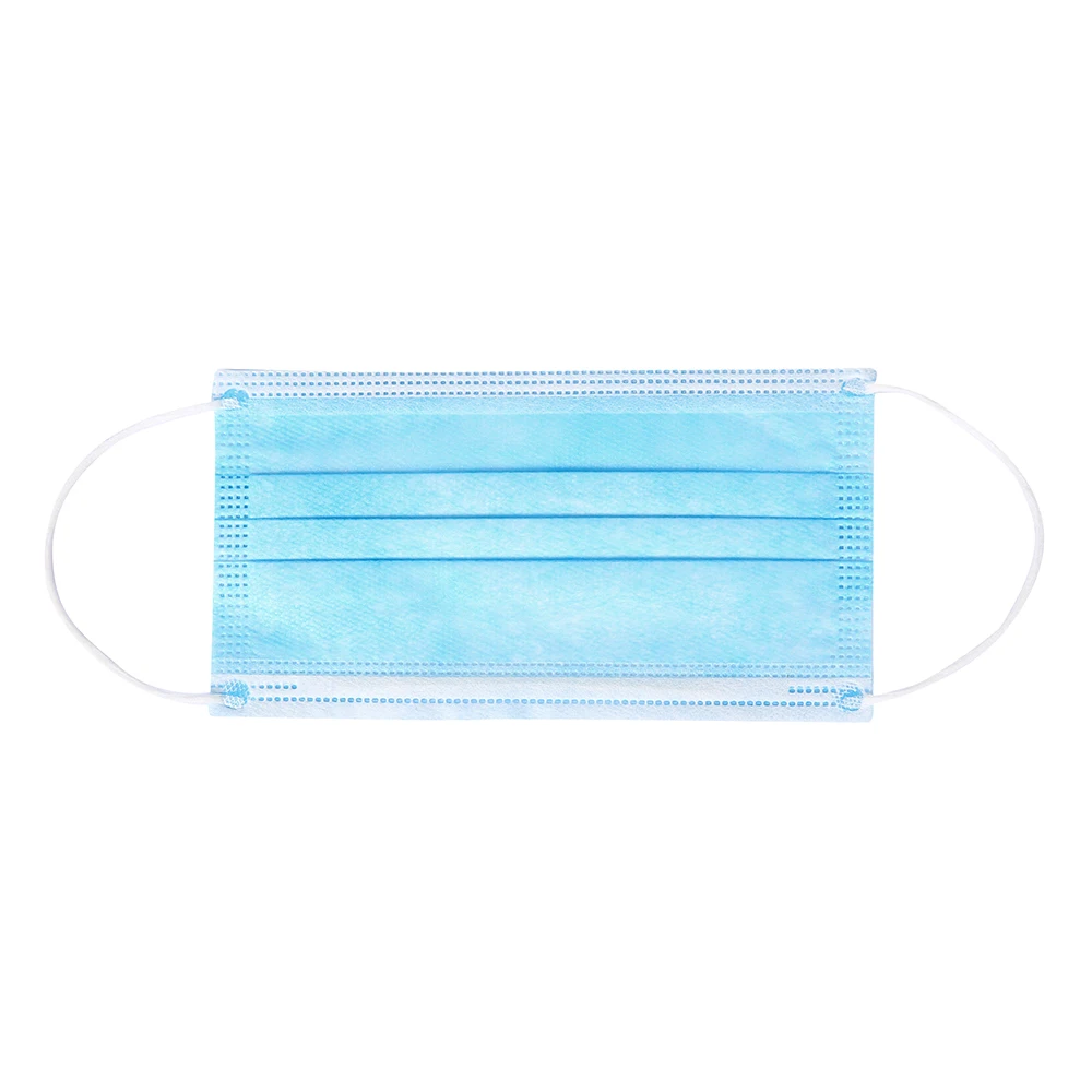 100 Pcs Disposable Non-woven Dust Masks Elastic Anti PM2.5 Anti Breathing Safety 3 Layers Masks Face Care Elastic Ear-loops