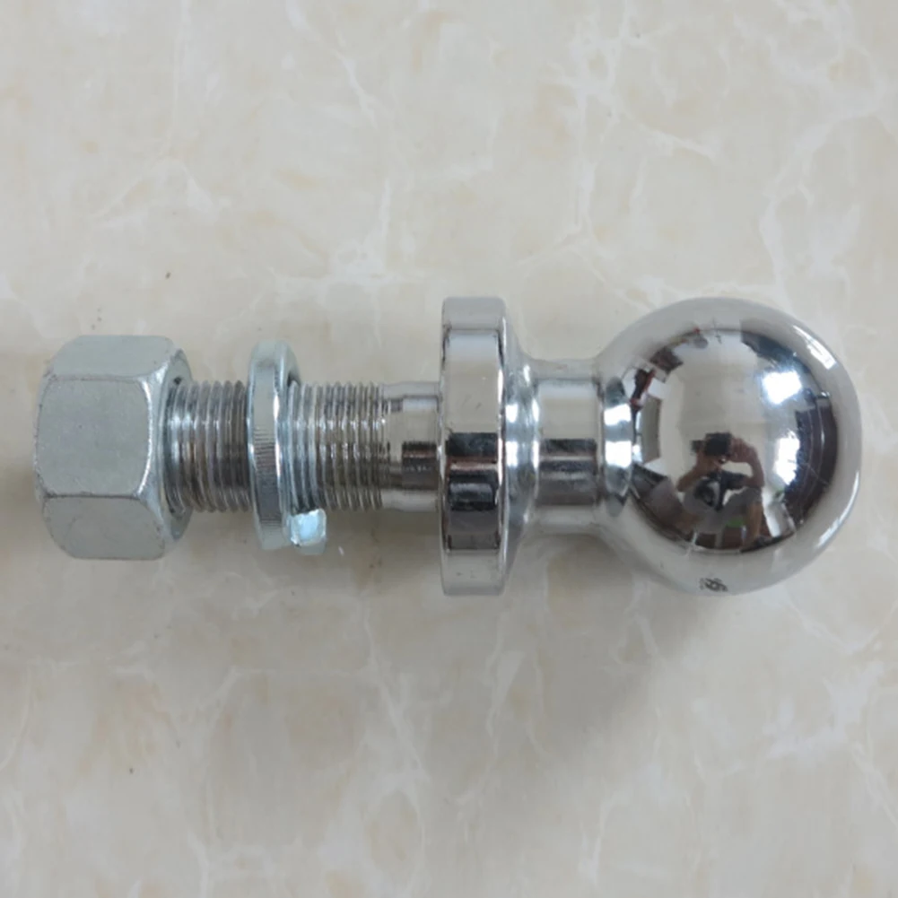 

50mm Lawn Mower Coupling Bumper Trailer Parts Universal Durable Hitch Pin Mini Rear Connector Tow Ball Attachment High Strength