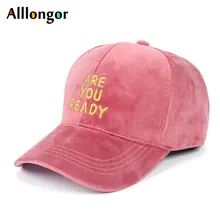 Зима хип хоп Snapback Pleuche бейсболки женские вышивка вы готовы Письмо печати gorra mujer Женская шляпка