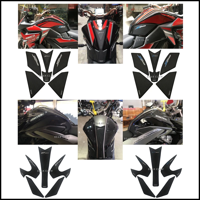 for Shengshi 310r / 310t Shengshi 310x High quality Motorcycle Tank Traction Side Pad Gas Fuel Knee Grip Decal for bmw g 310r g310r 16 22 motorcycle tank traction pad side gas knee grip protector anti slip sticker with a super strong 3m