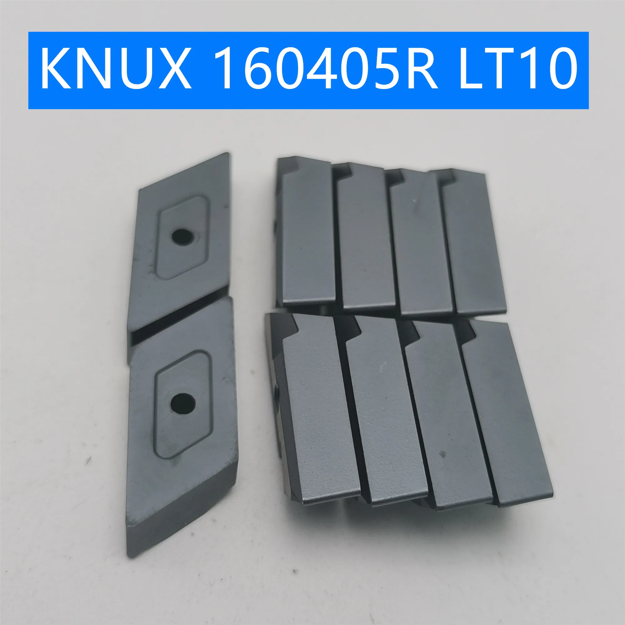 10 шт. KNUX160405R LT10 высококачественные карбидные вставки KNUX160405 R Металлические Токарные инструменты детали станка токарный инструмент