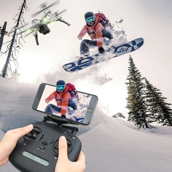 

JJRC X5 RC Drones with 2K HD Camera 5G WiFi FPV GPS Drones Headless Mode Brushless Motor RC Quadcopter H7JP