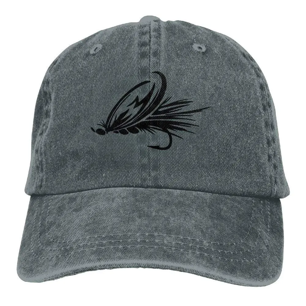 Рыболовная приманка джинсовая бейсболка s Hat Регулируемая хлопковая спортивная крышка ремня для мужчин и женщин