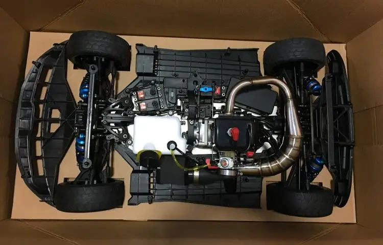 1/5 гоночный автомобиль RC 36CC 2 тактный двигатель бензин ROFUN 4WD F5 бензиновый супер Спортивная машинка на радиоуправлении