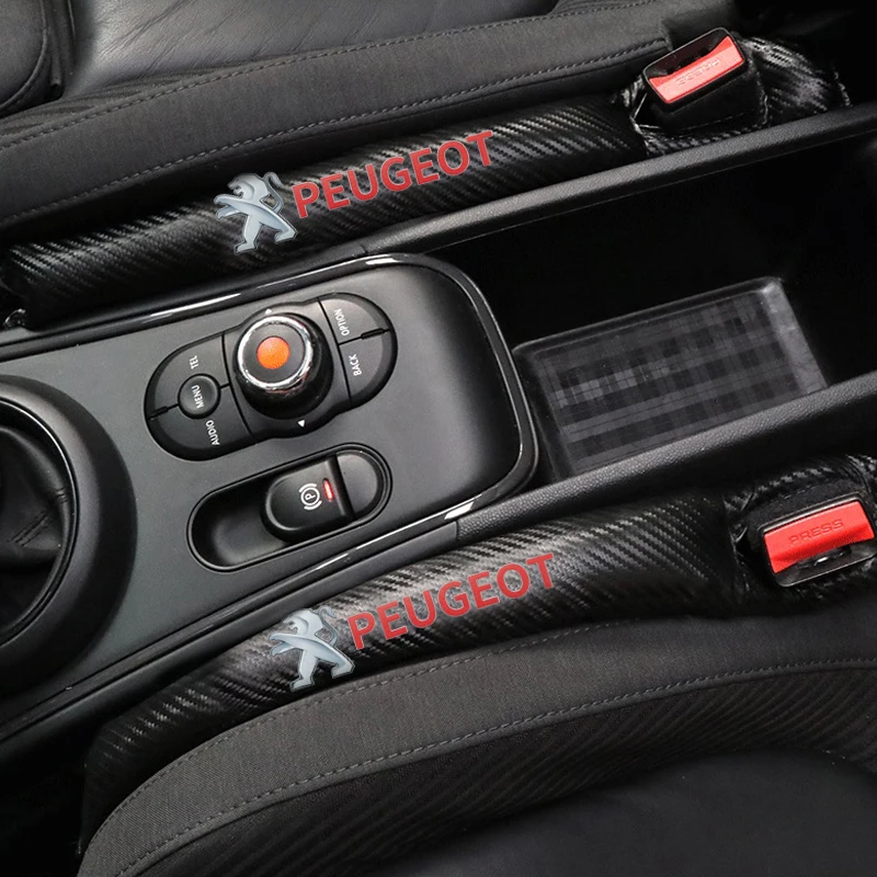 

New Arrival carbon fiber Leakproof Cover case for Peugeot 206 207 307 3008 2008 308 408 508 301 208 accessories