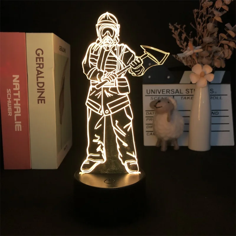 Рисунок 2 - 3d-ночник для пожарных